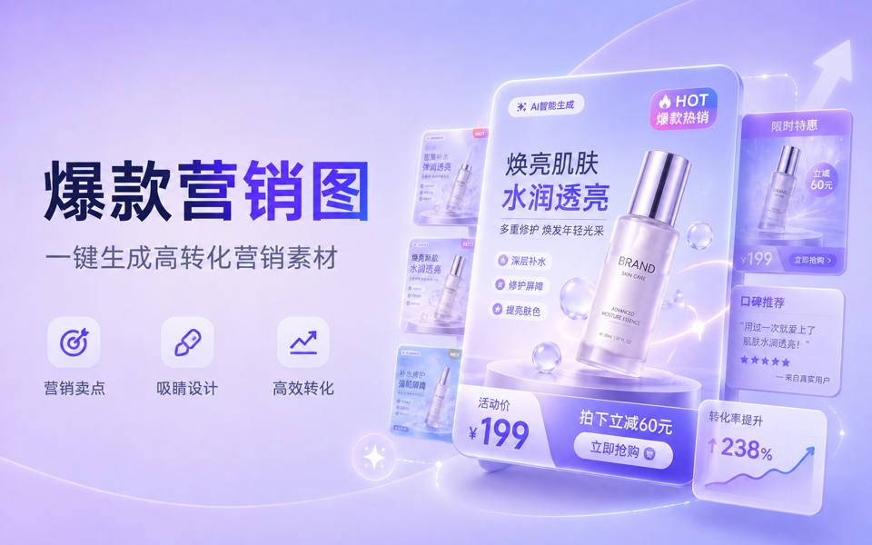 爆款营销图